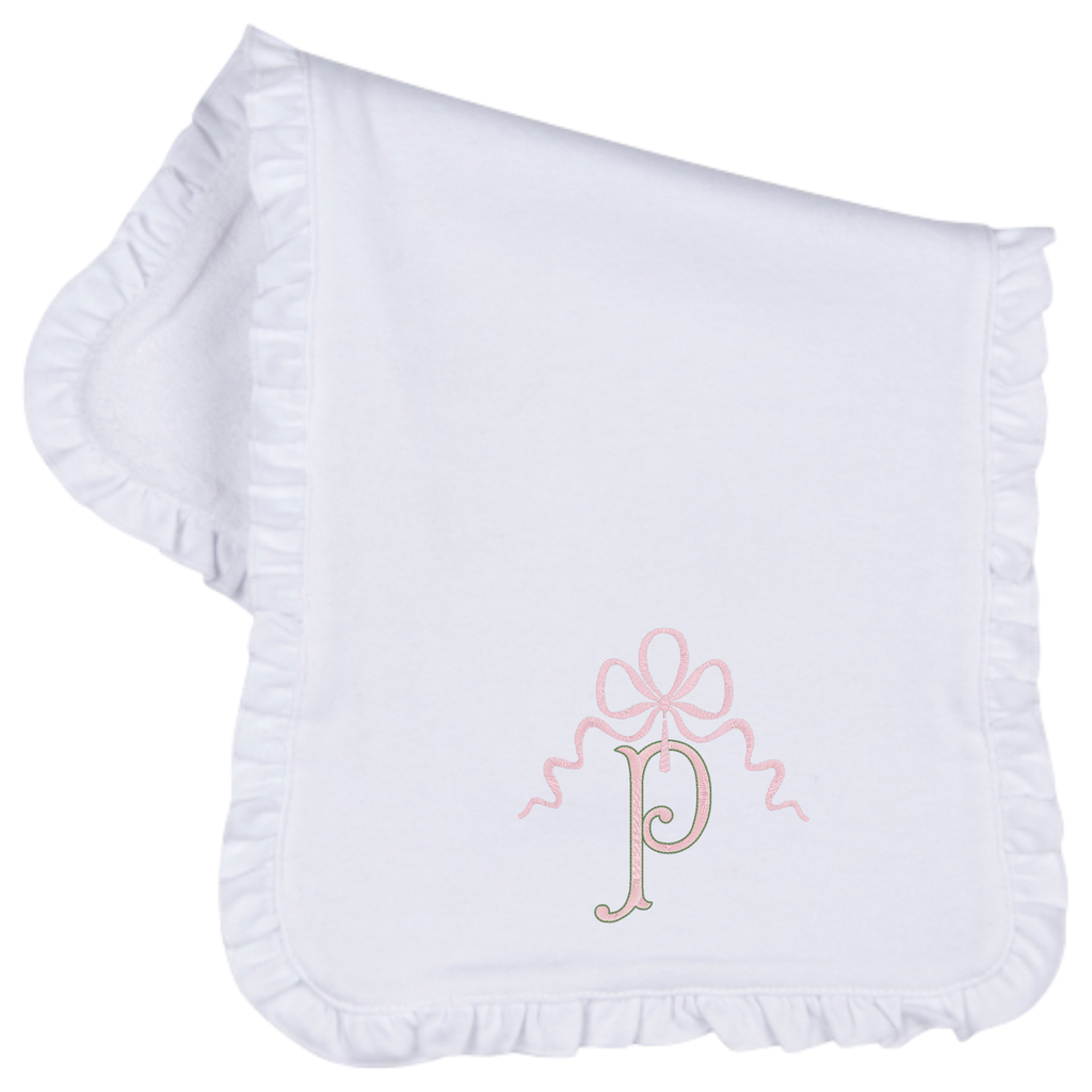 Ruffle Burp Cloth