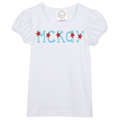 Short Sleeve Plain Tee (No Ruffle)