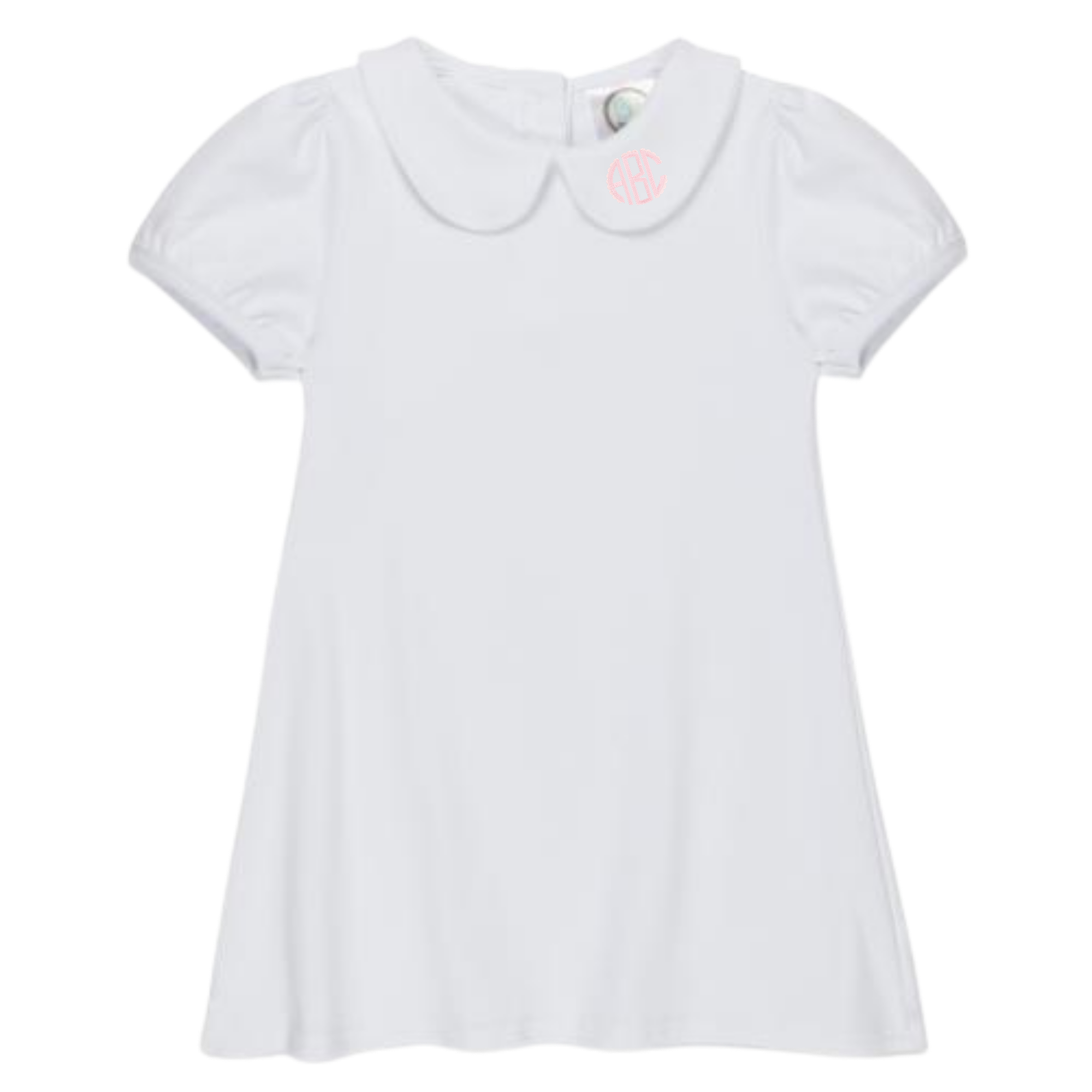 Short Sleeve Peter Pan Dress