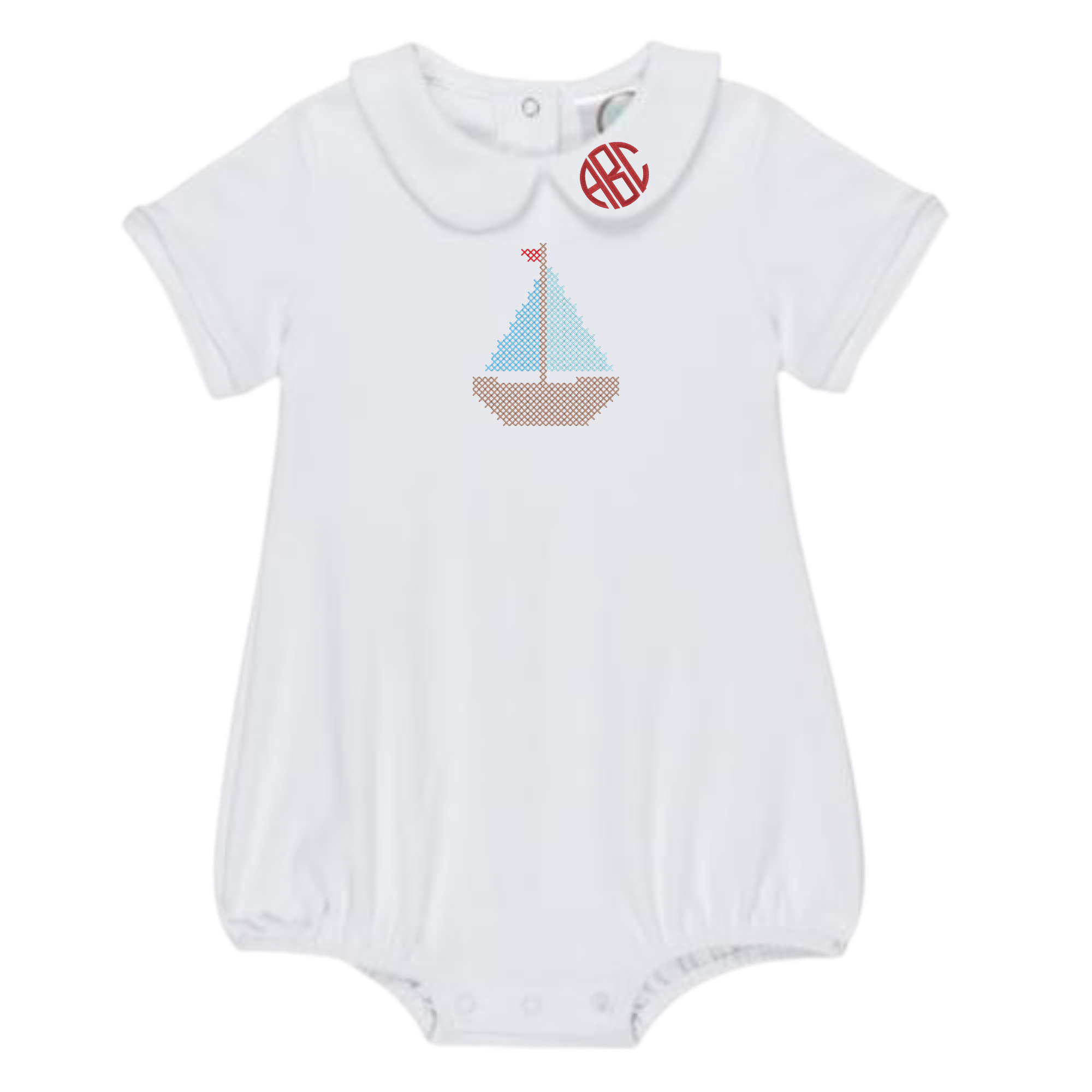 Short Sleeved Peter Pan Bubble