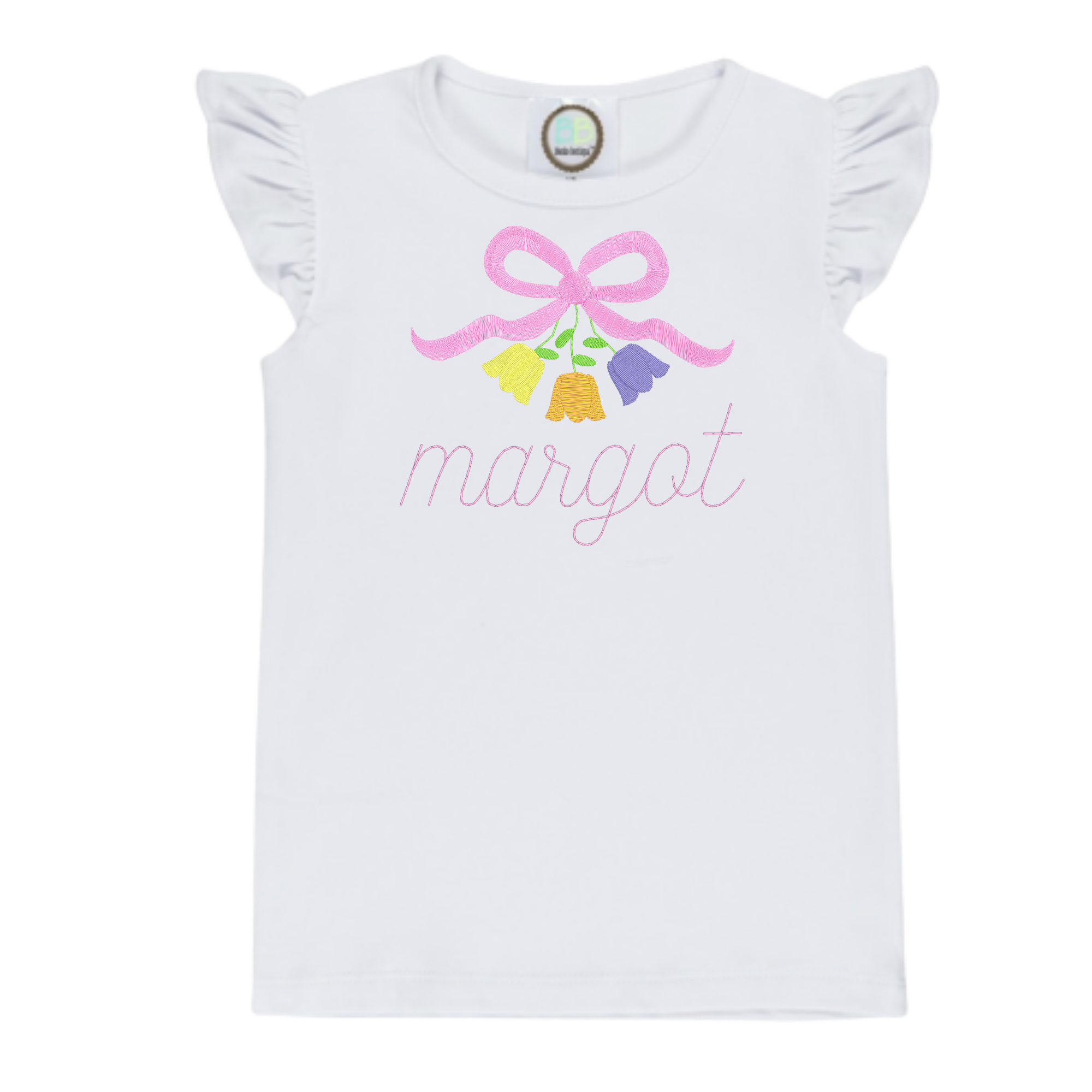 Flutter Sleeve Tee Shirt